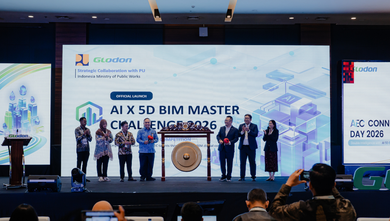 Kementerian PU RI dan Glodon Indonesia Luncurkan AI x 5D BIM Master Challenge 2026 untuk Perkuat Talenta Konstruksi Digital